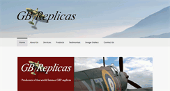 Desktop Screenshot of gbreplicas.com